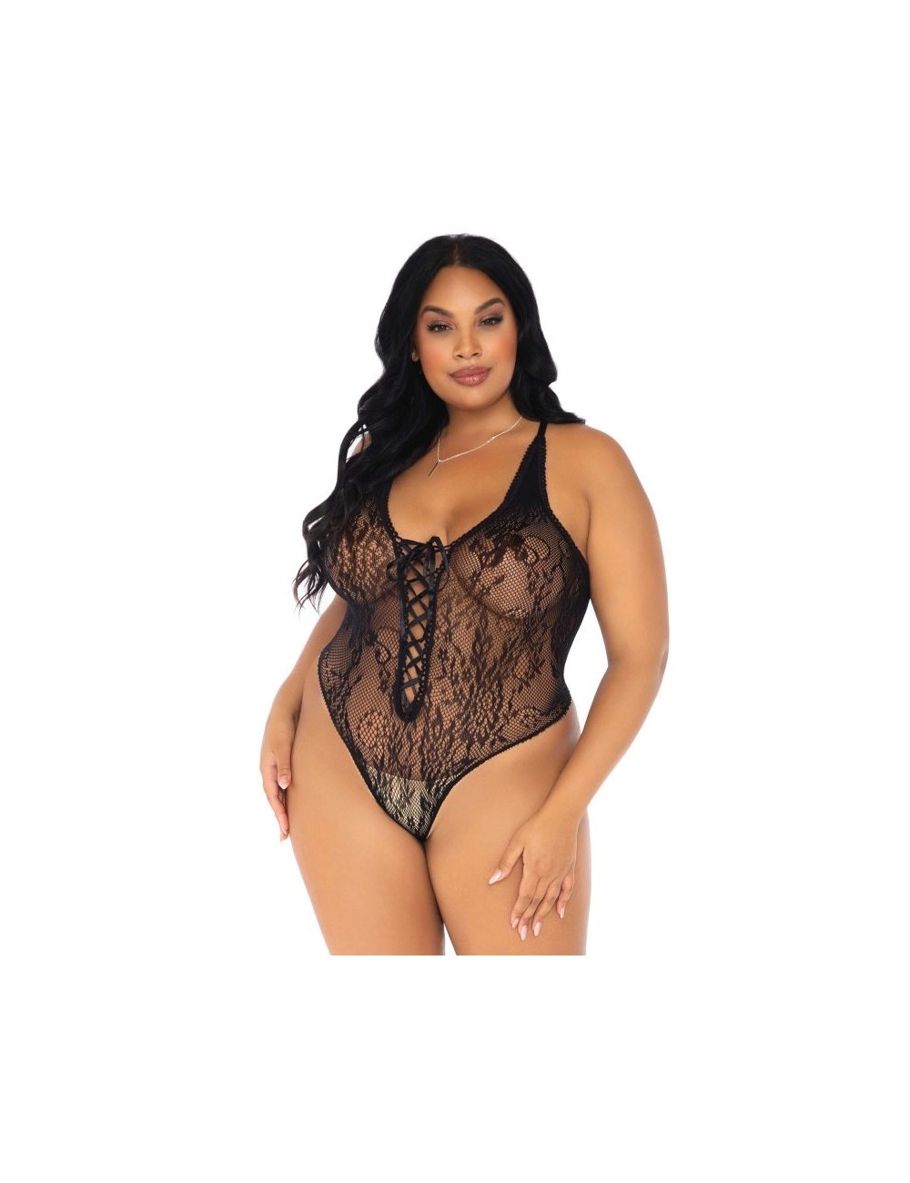 LEG AVENUE TEDDY DESE O COLLIER ENTRELACES FLORAL PLUS TAILLE LEG AVENUE TEDDY DESE O COLLIER ENTRELACES FLORAL PLUS TAILLE