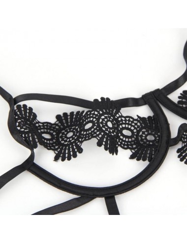 Lingerie - Bodys - SUBBLIME TEDDY DE ENCAJES Y TIRANTAS L/XL - Subblime Teddies