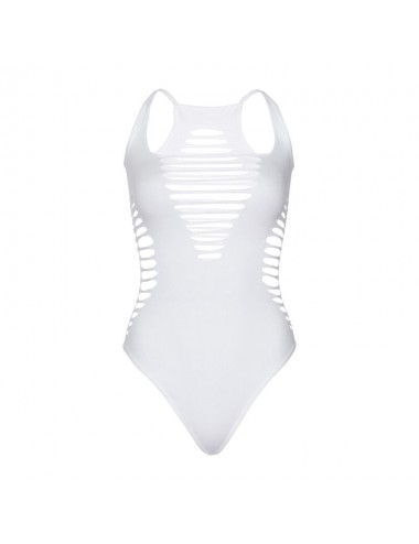 LEG AVENUE - BODY STRING RACERBACK BLANC