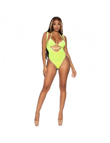 LEG AVENUE HAUT DE BIKINI ET BODY TAILLE UNIQUE