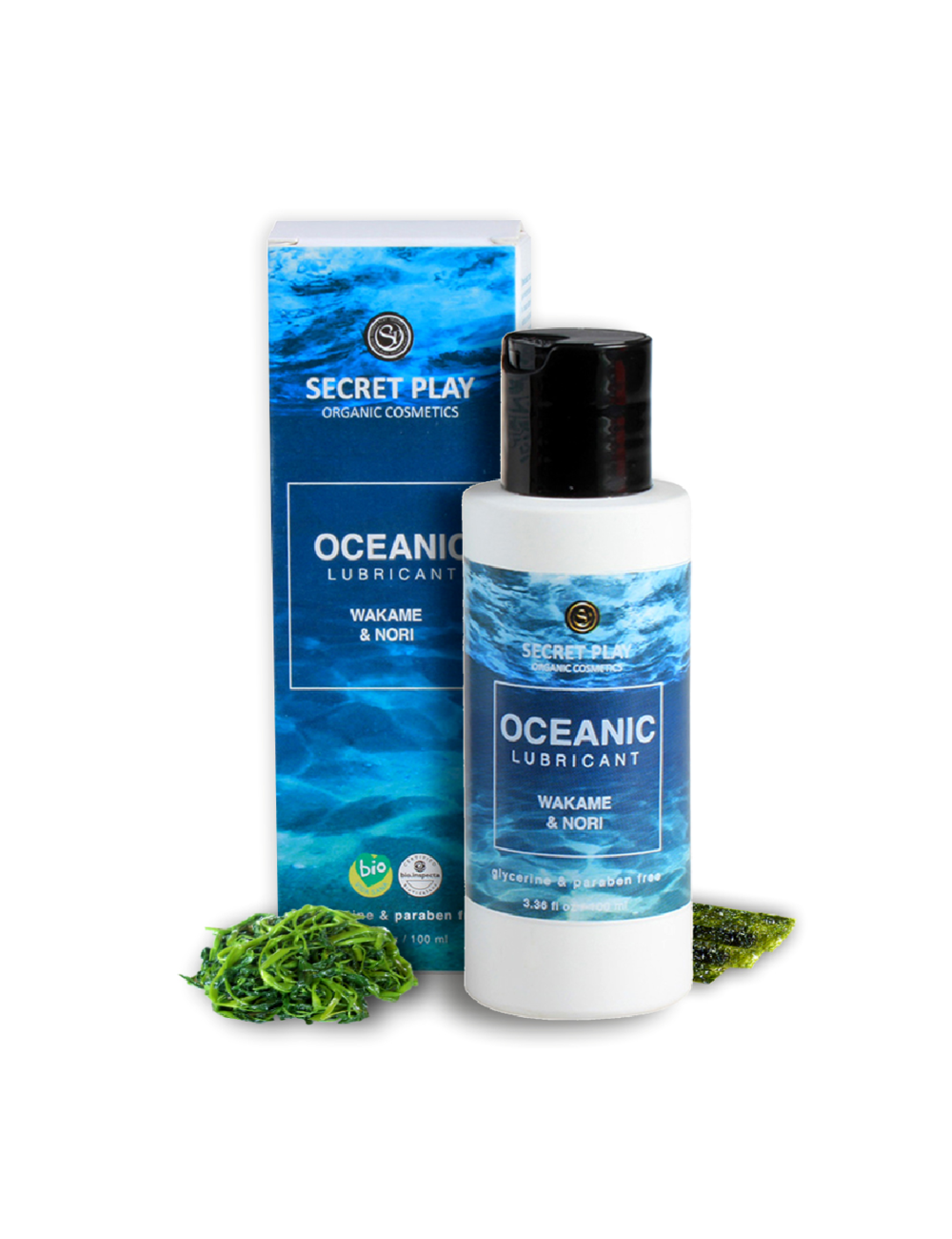 SECRETPLAY LUBRICANTE ORGANICO OCEANIC 100ML