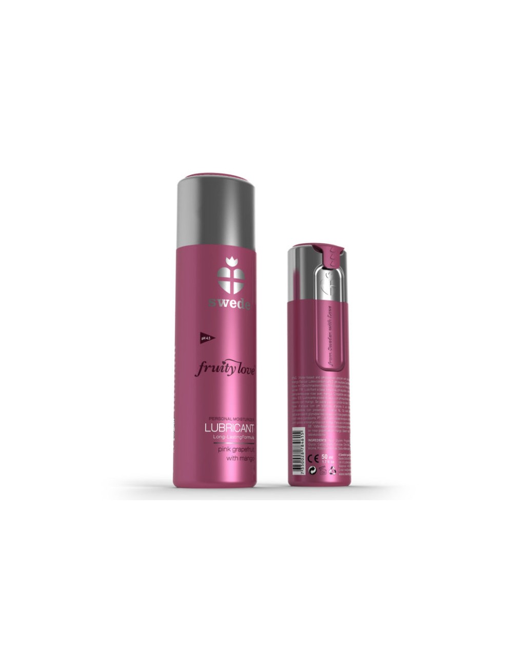 SWEDE FRUITY LOVE LUBRICANTE POMELO ROSA CON MANGO 100 ML SWEDE FRUITY LOVE LUBRICANTE POMELO ROSA CON MANGO 100 ML
