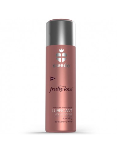 SWEDE -FRUITY LOVE LUBRICANTE FRESAS CON CHAMPAGNE 100 ML