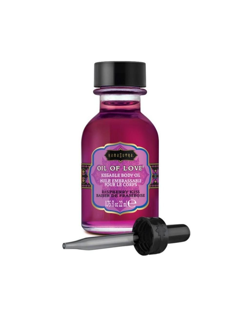 KAMASUTRA KISSABLE OIL OF LOVE FOREPLAYS FRAMBOISE 22 ML