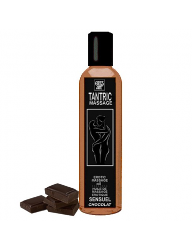 EROS-ART ACEITE MASAJE TANTRICO NATURAL Y AFRODISÍACO CHOCOLATE  30ML