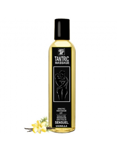 EROS-ART ACEITE MASAJE TANTRICO NATURAL Y AFRODISÍACO VAINILLA 100ML