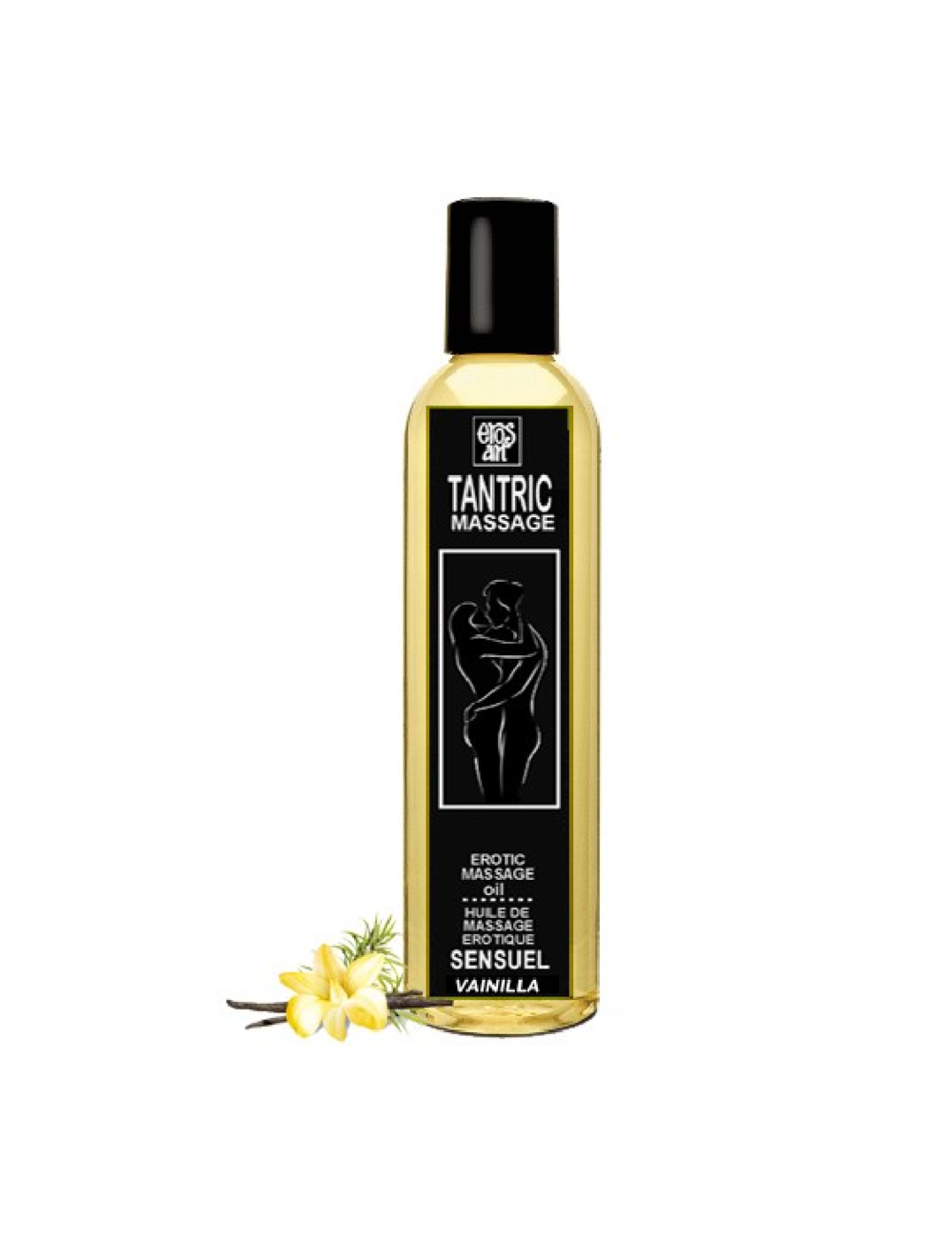 EROS-ART ACEITE MASAJE TANTRICO NATURAL Y AFRODISÍACO VAINILLA 100ML