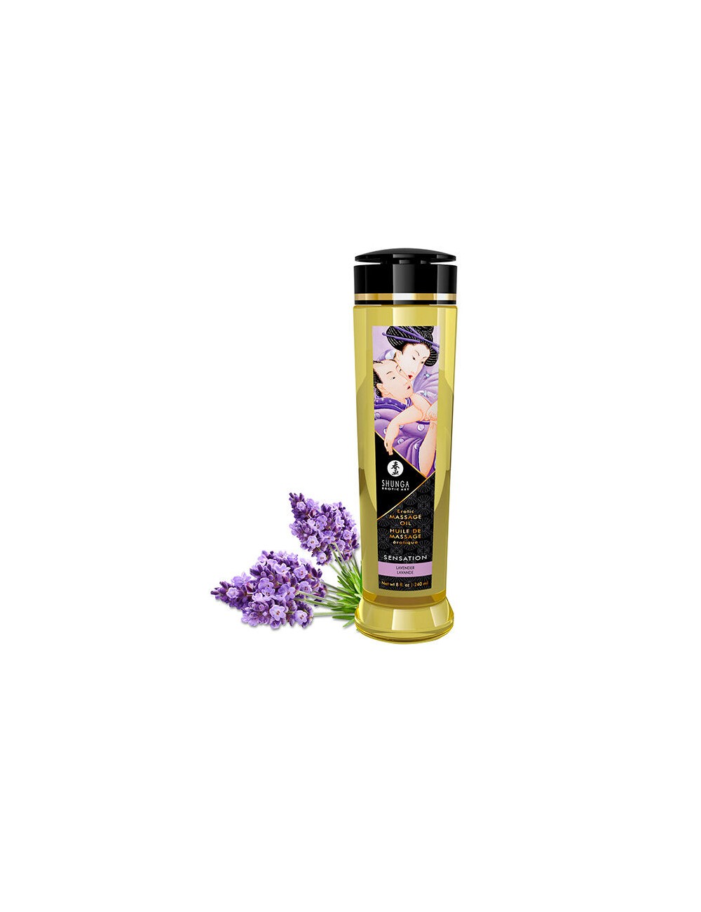 SENSATION D'HUILE DE MASSAGE ÉROTIQUE SHUNGA