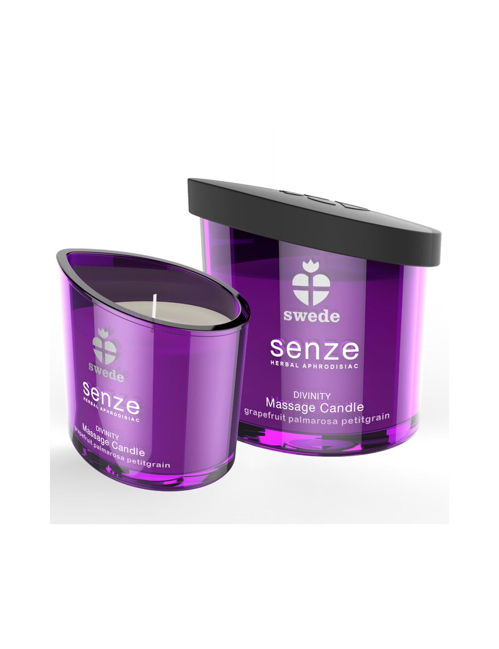 BOUGIE DE MASSAGE SWEEDE SENZE DIVINITY - PAMPLEMOUSSE