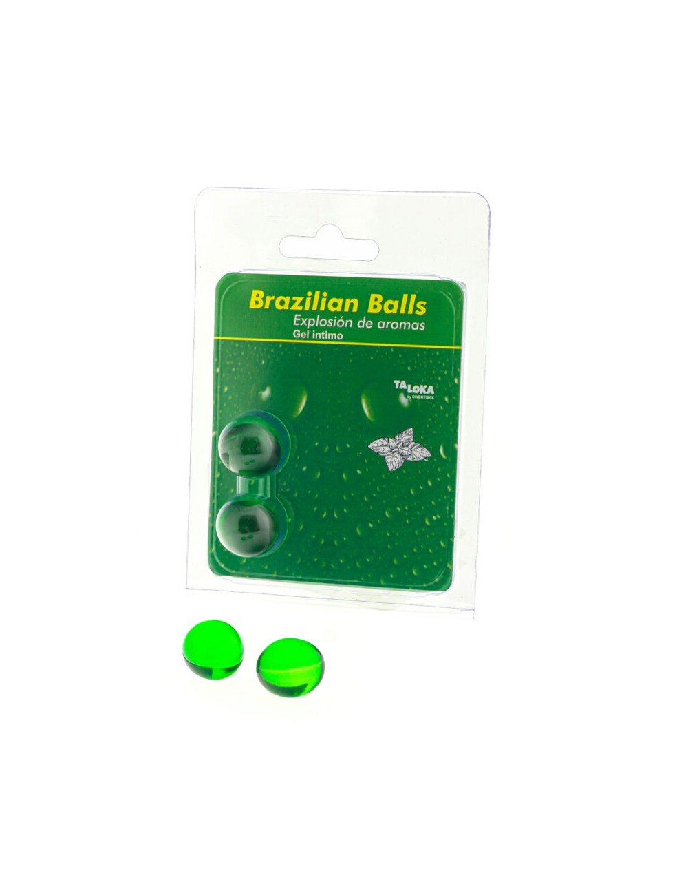 TALOKA - 2 BOULES BRÉSILIENNES GEL INTIME MENTHE TALOKA - 2 BOULES BRÉSILIENNES GEL INTIME MENTHE