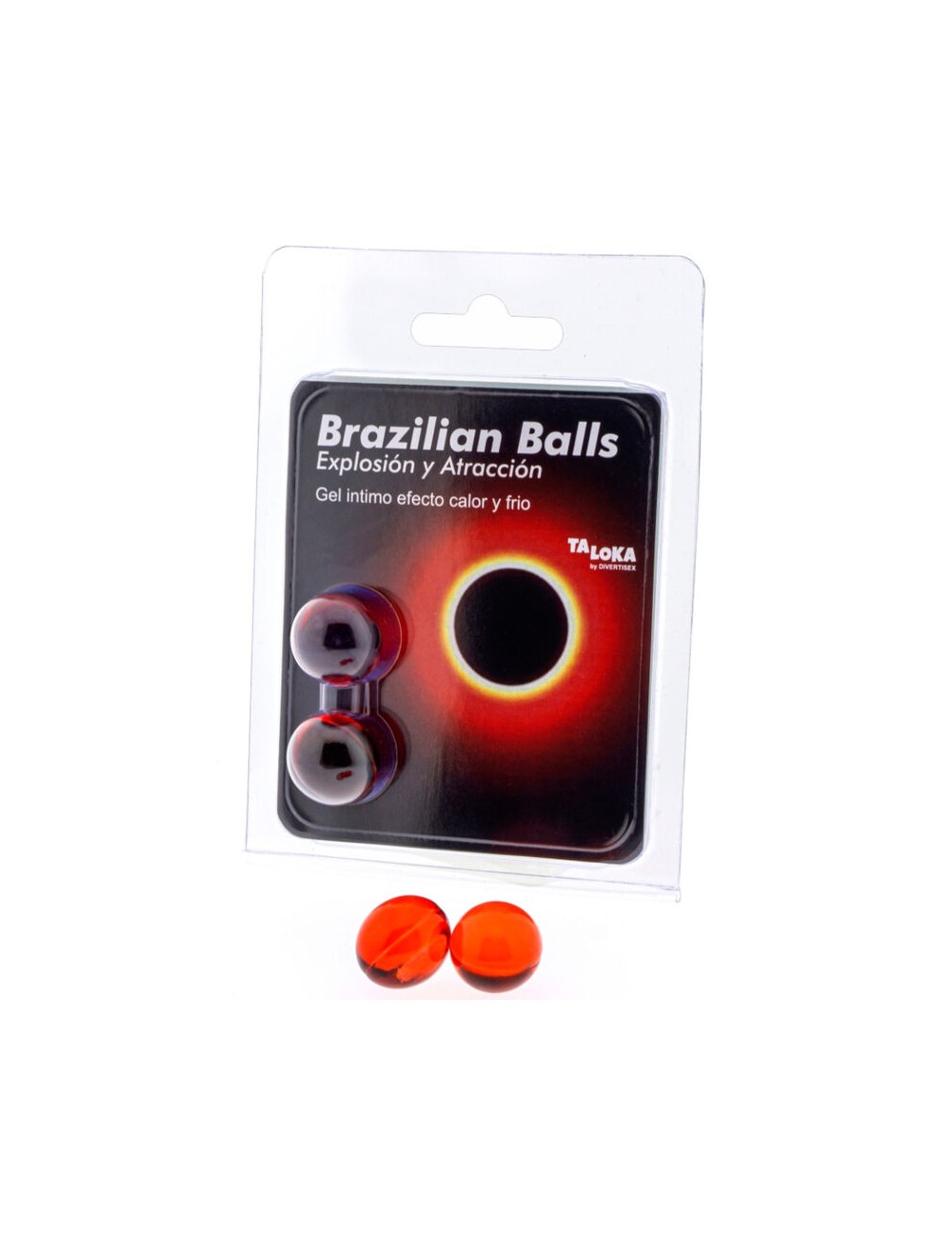 TALOKA - 2 BALLES BRÉSILIENNES EFFET CHAUD ET FROID GEL EXCITANT TALOKA - 2 BALLES BRÉSILIENNES EFFET CHAUD ET FROID GEL EXCITANT