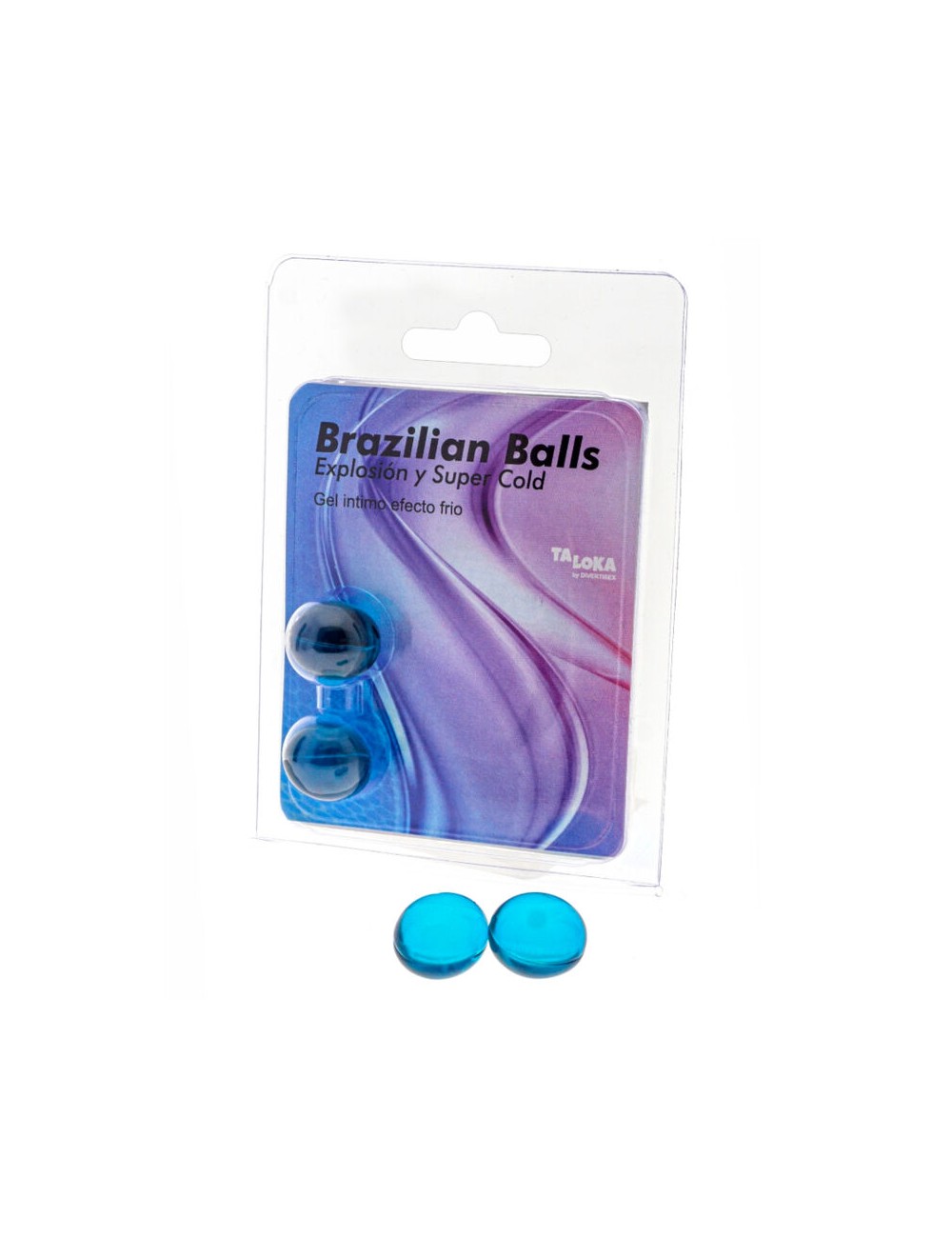 TALOKA - 2 BALLES BRÉSILIENNES GEL EXCITANT EFFET FROID