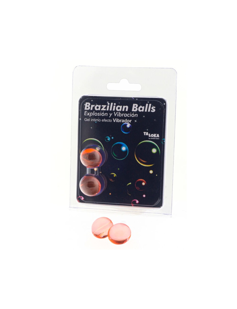 TALOKA - 2 BALLES BRÉSILIENNES EFFET VIBRANT GEL EXCITANT TALOKA - 2 BALLES BRÉSILIENNES EFFET VIBRANT GEL EXCITANT