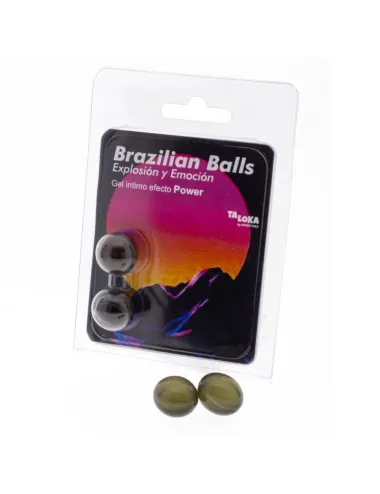TALOKA - 2 BALLES BRÉSILIENNES GEL EXCITANT EFFET PUISSANT