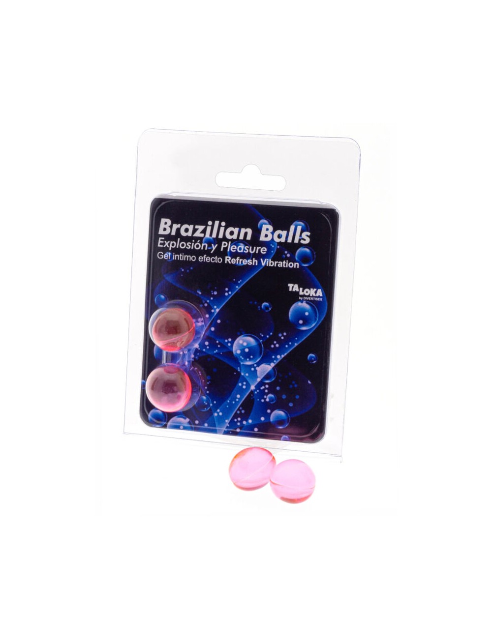 TALOKA - 2 BALLES BRÉSILIENNES REFRESH EFFET VIBRANT GEL EXCITANT