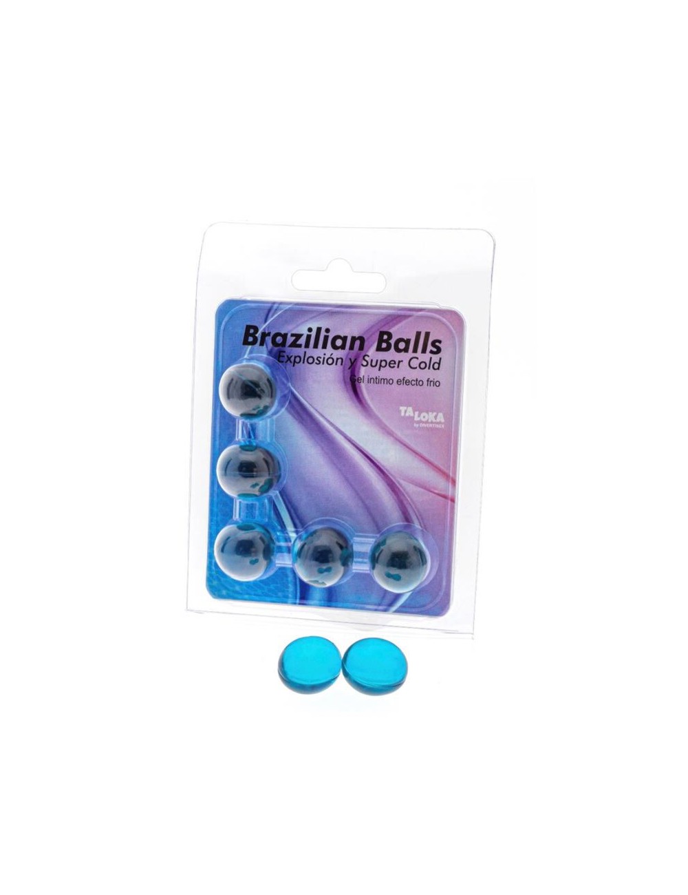 TALOKA - 5 BALLES BRÉSILIENNES GEL EXCITANT EFFET FROID