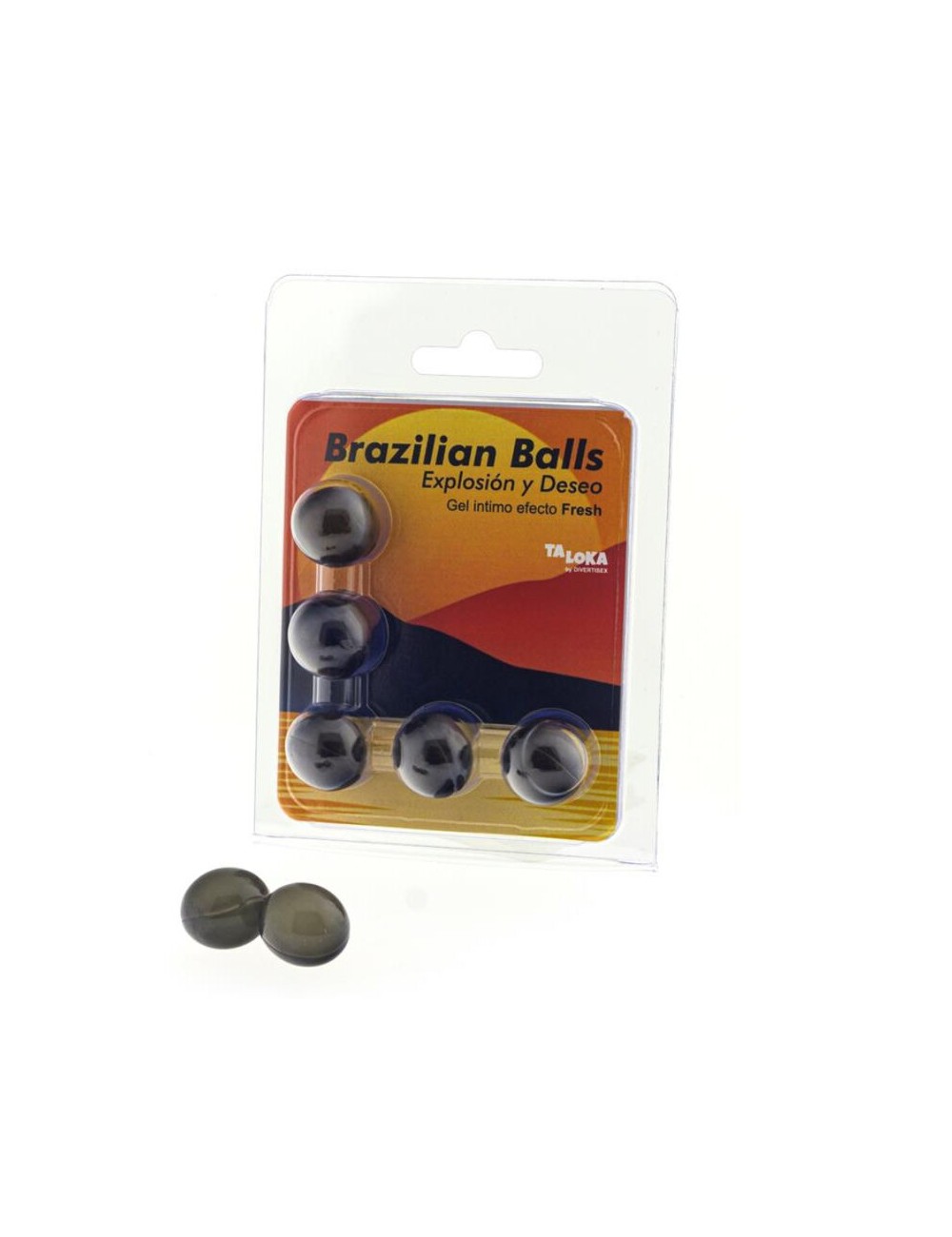 TALOKA - 5 BALLES BRÉSILIENNES GEL EXCITANT EFFET FRAIS