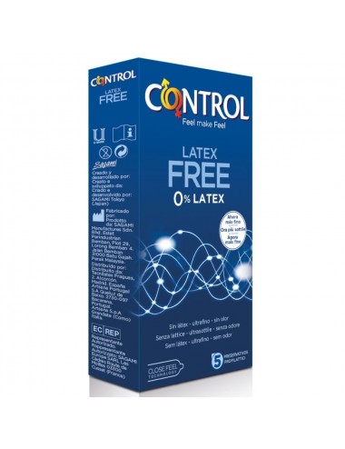 CONTROL FREE SIN LATEX  5 UNID