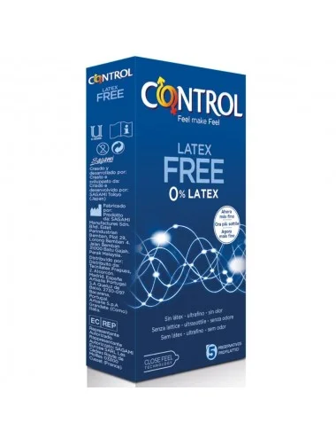 CONTROL FREE SIN LATEX  5 UNID