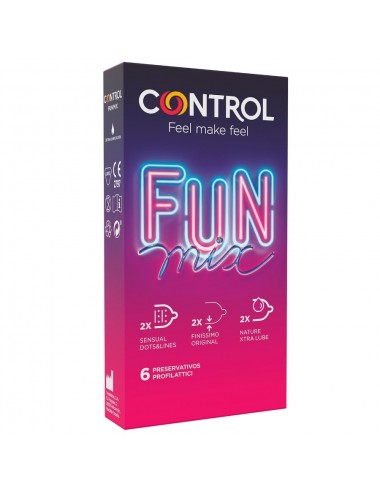 CONTROL FEEL FUN MIX  6 UDS