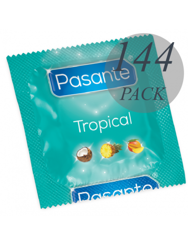 PASANTE PRÉSERVATIFS SAC TROPICAL 144 UNITÉS