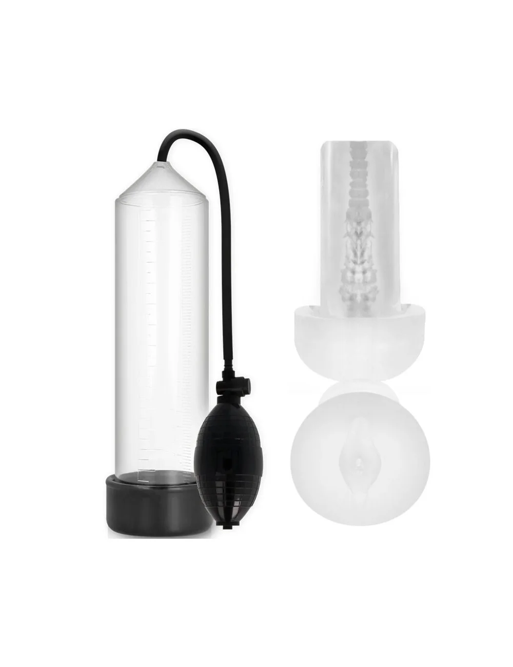 POMPE ADDICTED RX3 TRANSPARENT AVEC MANCHON PLAISIR POMPE ADDICTED RX3 TRANSPARENT AVEC MANCHON PLAISIR