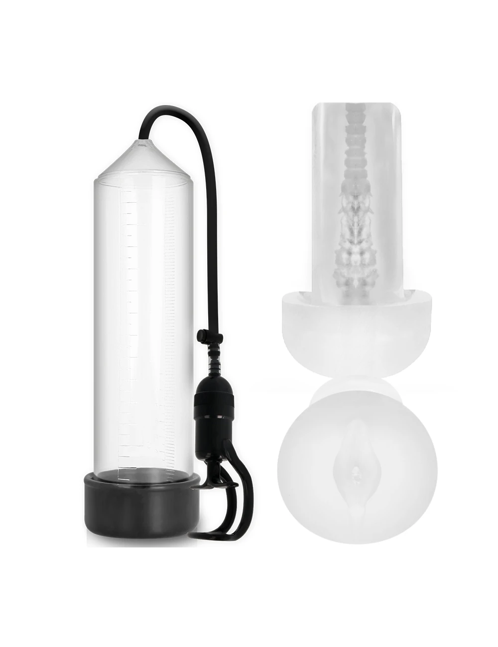 POMPE ADDICTED RX5 TRANSPARENT AVEC MASTURBATEUR POMPE ADDICTED RX5 TRANSPARENT AVEC MASTURBATEUR