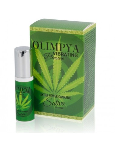 OLIMPYA VIBRATING PLASURE EXTRA SATIVA CANNABIS