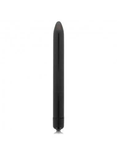GLOSSY SLIM VIBRADOR NEGRO