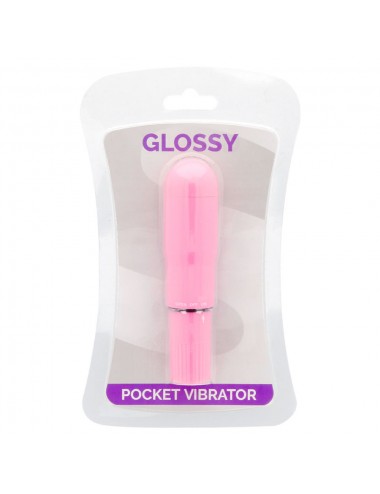 GLOSSY - VIBRATEUR DE POCHE DEEP ROSE