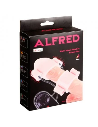 BAILE - COUVREVIBRATEUR  PÉNIS ALFRED AVEC CONTRÔLE