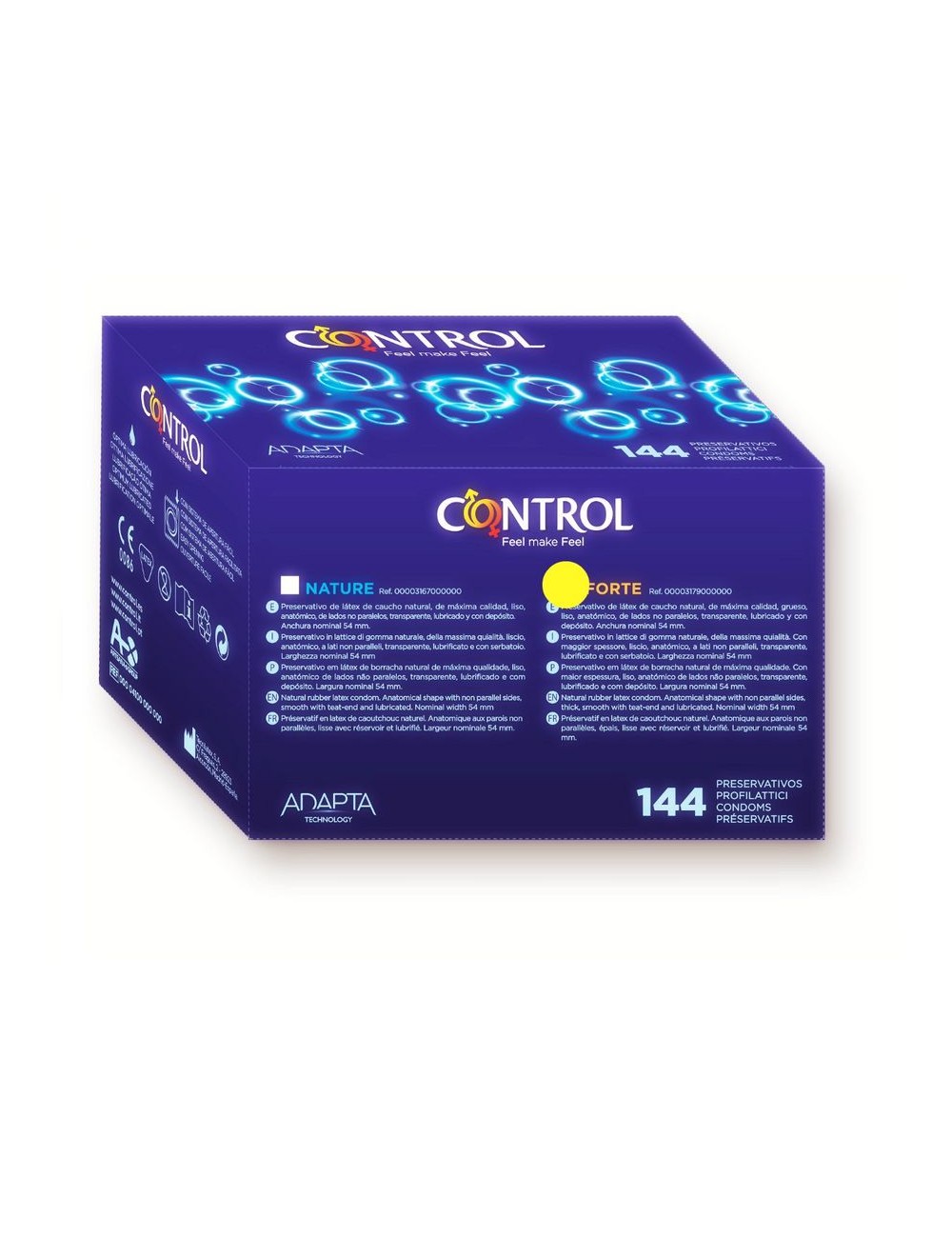 CONTROL ADAPTA FORTE CAJA 144 UDS