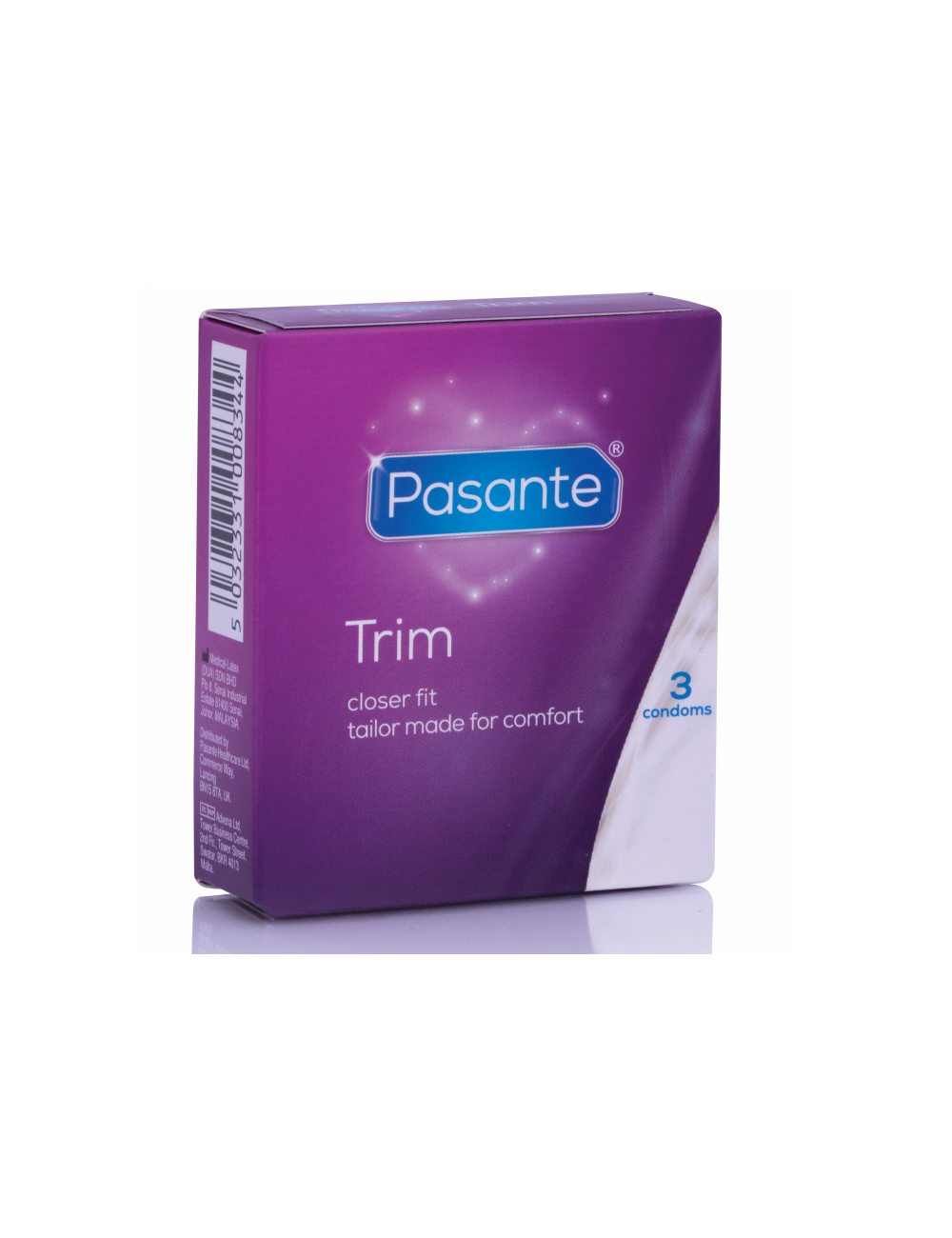 PASANTE PRESERVATIVOS TRIM MÁS DELGADO  3 UNIDADES