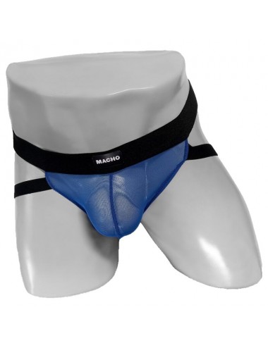 MACHO MX22NB SUSPENSORIO REJILLA AZUL L/XL