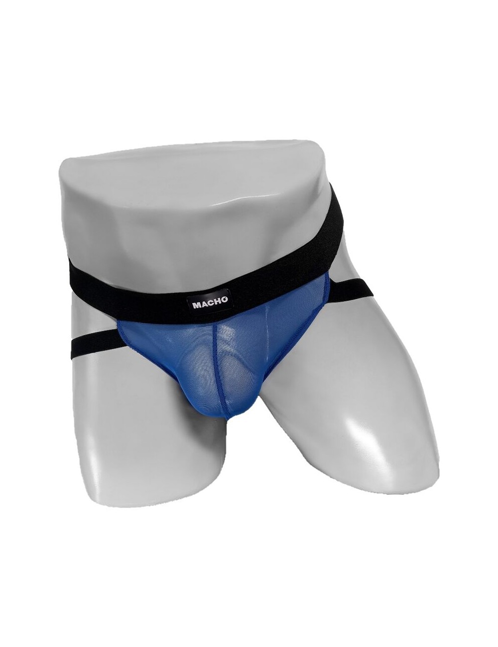 MACHO MX22NB SUSPENSORIO REJILLA AZUL L/XL MACHO MX22NB SUSPENSORIO REJILLA AZUL L/XL
