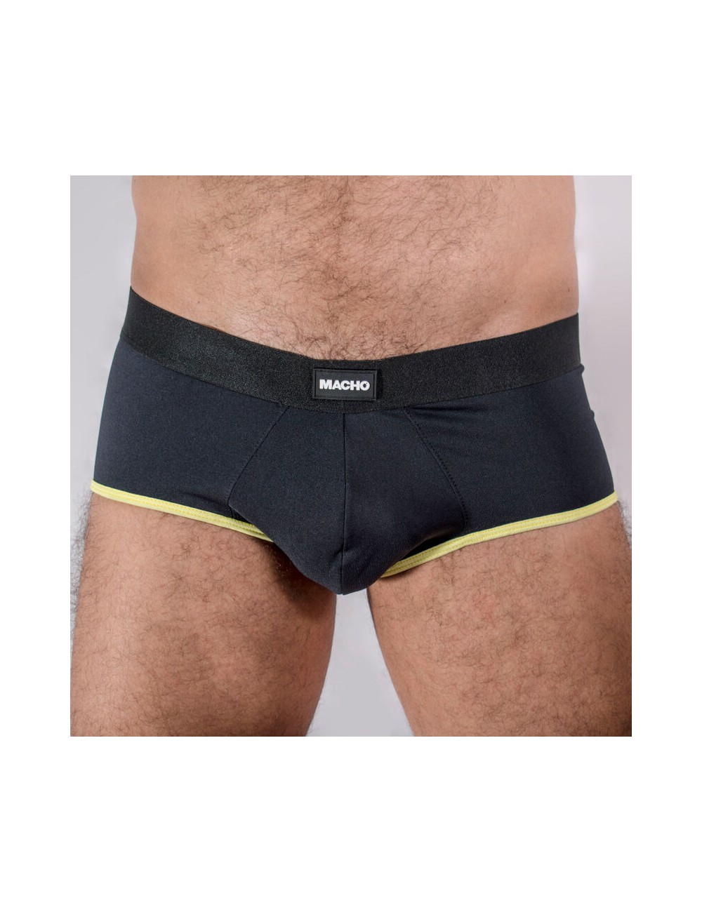 SLIP MACHO MS24A JAUNE FONCÉ S