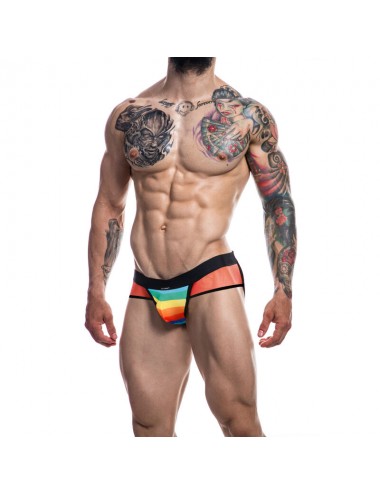 CUT4MEN - JOCKSTRAP ARC-EN-CIEL XL