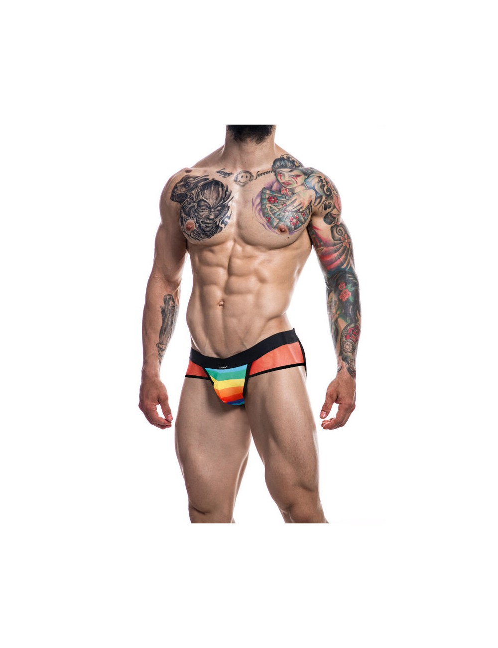 CUT4MEN - JOCKSTRAP ARC-EN-CIEL XL