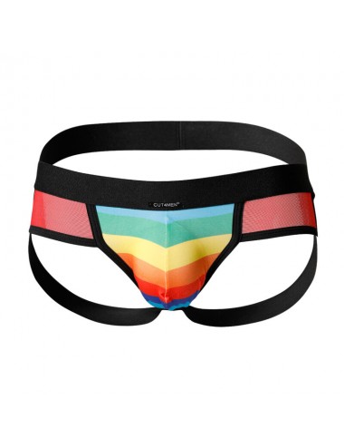 CUT4MEN - JOCKSTRAP ARC-EN-CIEL XL