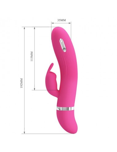 PRETTY LOVE - FLIRTATION VIBRATEUR  ÉLECTROCHOC INGRAM