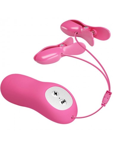 ROMANTIC WAVE PIZAS CON VIBRACION Y ELECTROSHOCK FUCSIA