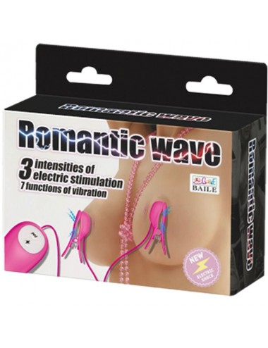 ROMANTIC WAVE PIZAS CON VIBRACION Y ELECTROSHOCK FUCSIA