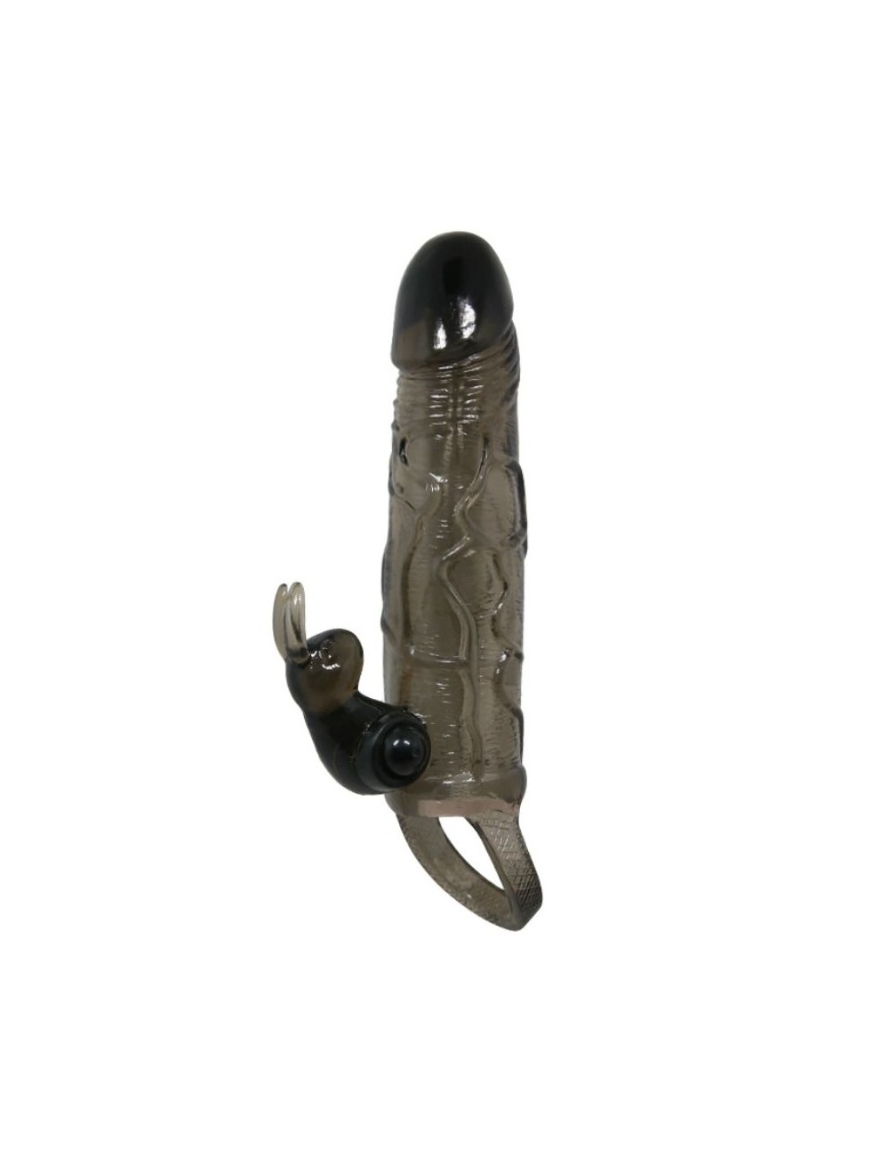 BRAVE MAN FUNDA REALISTICA PENE CON RABBIT 16.5 CM NEGRO BRAVE MAN FUNDA REALISTICA PENE CON RABBIT 16.5 CM NEGRO