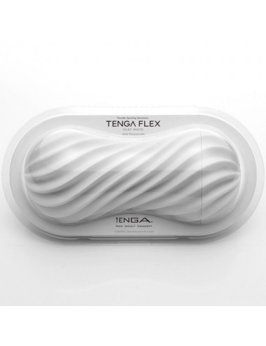 TENGA FLEX MASTUBADOR MASCULINO BLANCO