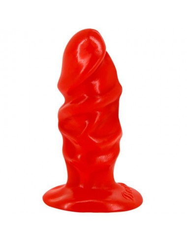 BAILE - PLUG ANAL UNISEXE AVEC VENTOUSE ROUGE