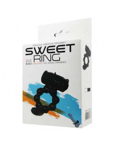 BAILE - ANNEAU SWEET RING AVEC DOUBLE STIMULATEUR