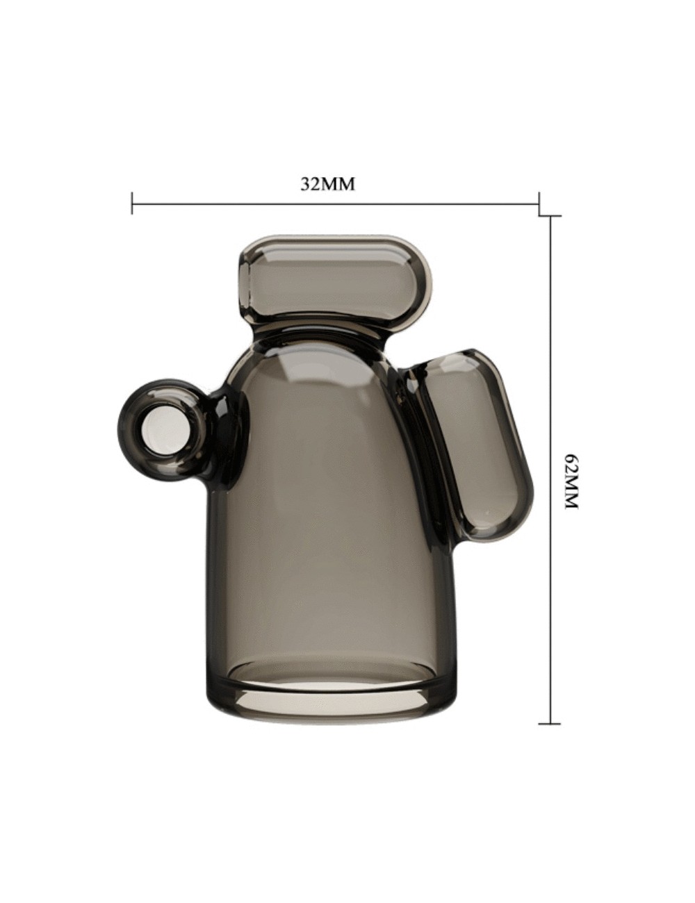BAILE FUNDA VIBRADORA VIBRATING CRYSTAL CAP I BAILE FUNDA VIBRADORA VIBRATING CRYSTAL CAP I