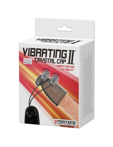 BAILE FUNDA VIBRADORA VIBRATING CRYSTAL CAP II