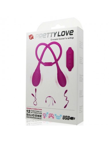 PRETTY LOVE ESTIMULADOR UNISEX DREAM LOVER'S WHIP 2