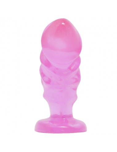 BAILE PLUG ANAL UNISEX CON VENTOSA ROSA